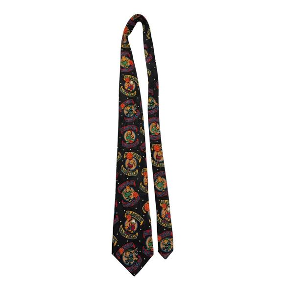 Paws Addiction Slammin Garfield Sports basketball Novelty Necktie Cartoon - Picture 2 of 6